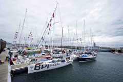 Jeremie Bejou BP 1  - winner of the Dun Laoghaire leg of the La Solitaire Du Figaro -  Wednesday 10th August 2011 © Michael Chester No Reproduction fee