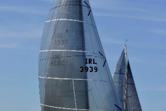 Antix leading boat in the 2013 Dun Laoghaire to Dingle Yacht race which started to day from the National Yacht Club Dun Laoghaire © Michael Chester 087 8072295 No Reproduction Fee
